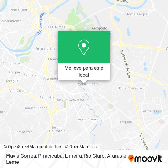 Flavia Correa mapa