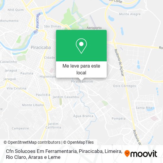 Cfn Solucoes Em Ferramentaria mapa