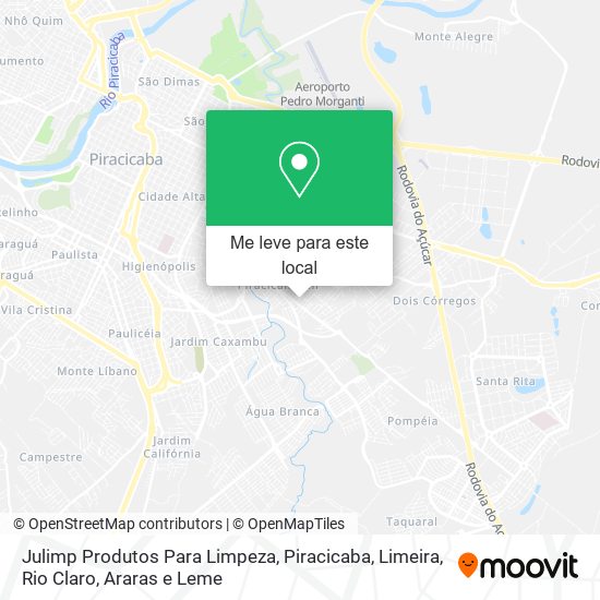 Julimp Produtos Para Limpeza mapa