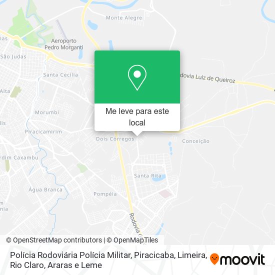 Polícia Rodoviária Polícia Militar mapa