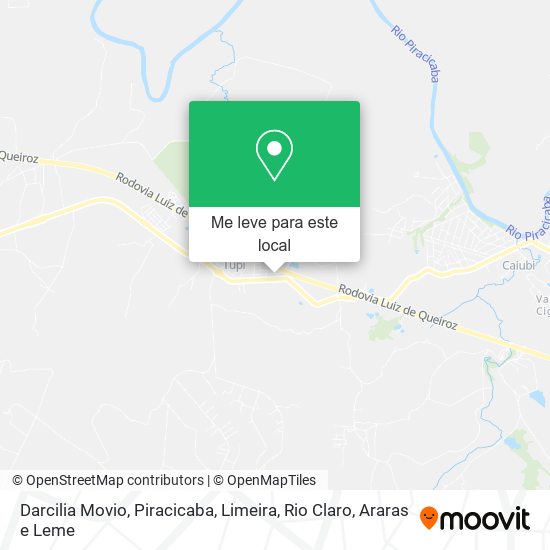 Darcilia Movio mapa