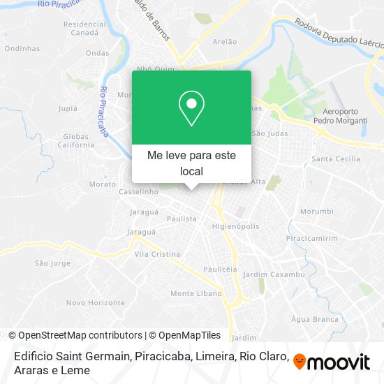 Edificio Saint Germain mapa
