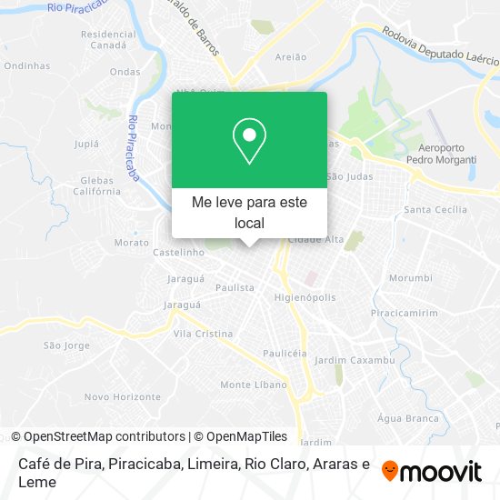Café de Pira mapa