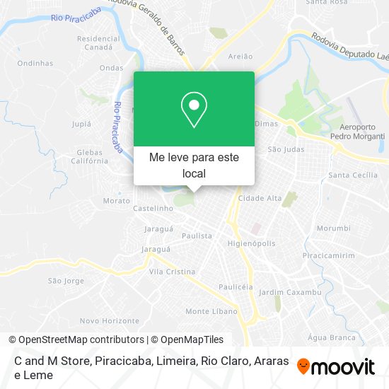 C and M Store mapa