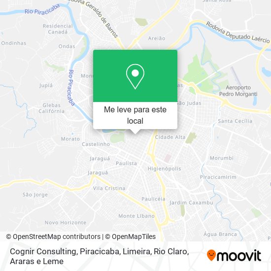 Cognir Consulting mapa
