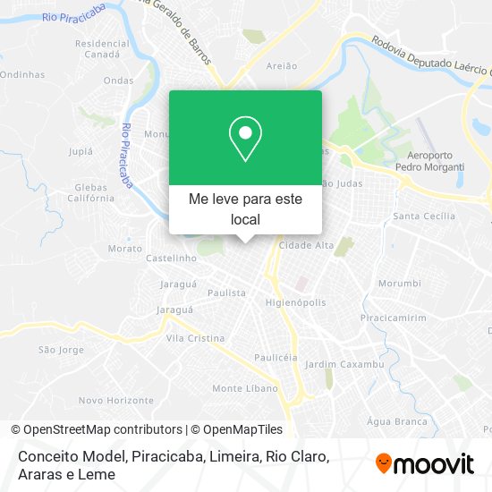 Conceito Model mapa