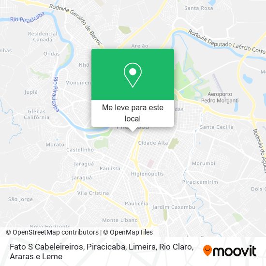 Fato S Cabeleireiros mapa