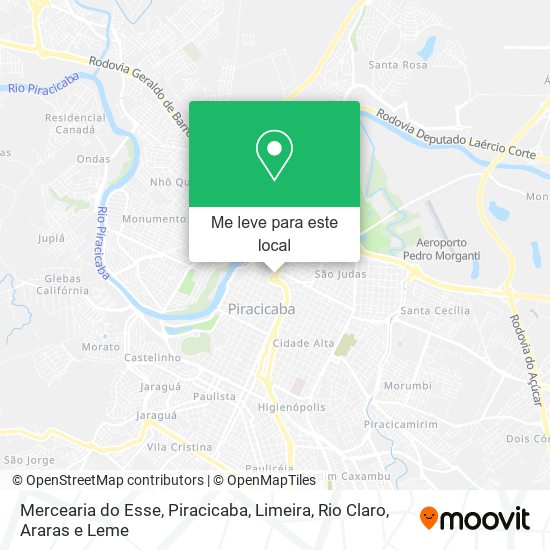 Mercearia do Esse mapa