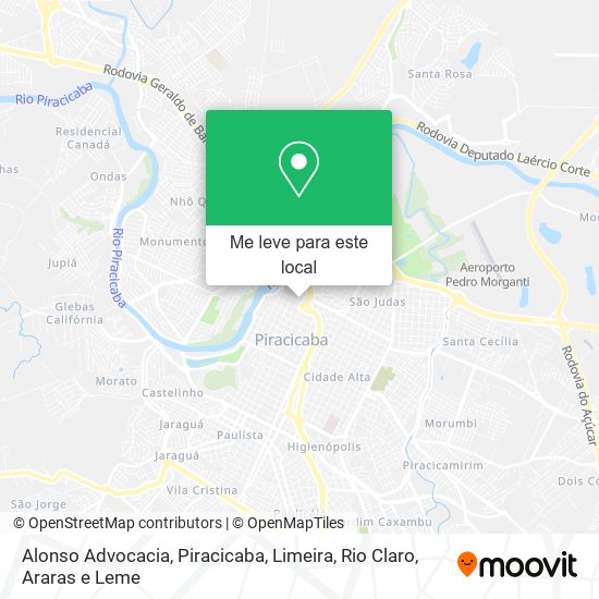 Alonso Advocacia mapa