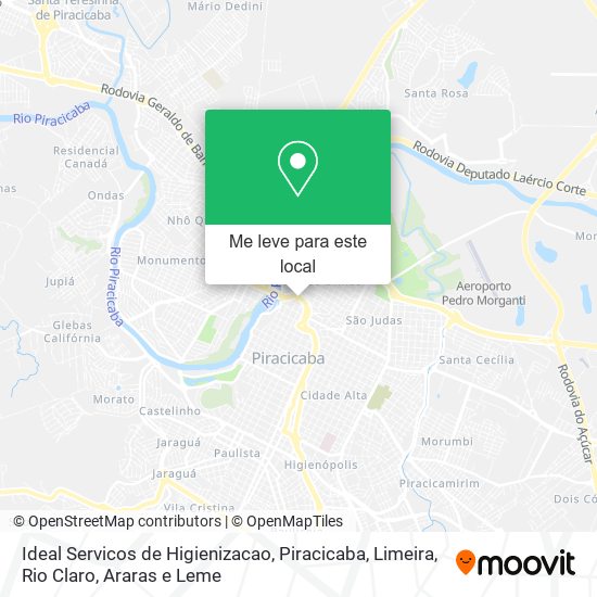 Ideal Servicos de Higienizacao mapa