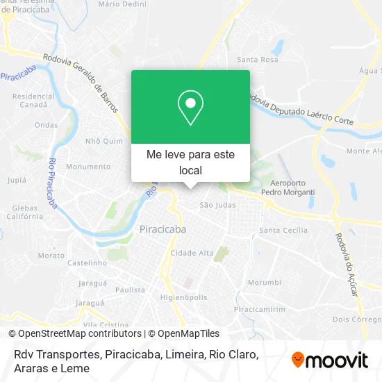 Rdv Transportes mapa