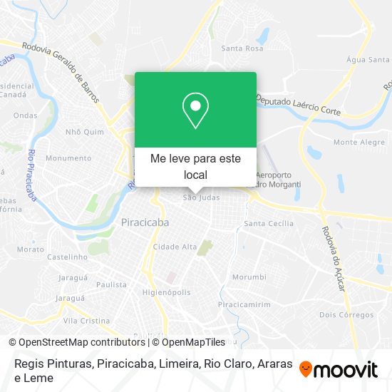 Regis Pinturas mapa