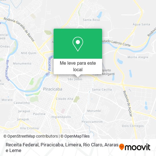 Receita Federal mapa