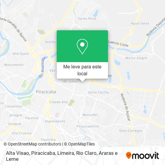 Alta Visao mapa
