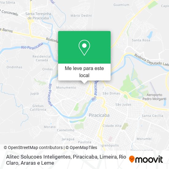 Alitec Solucoes Inteligentes mapa