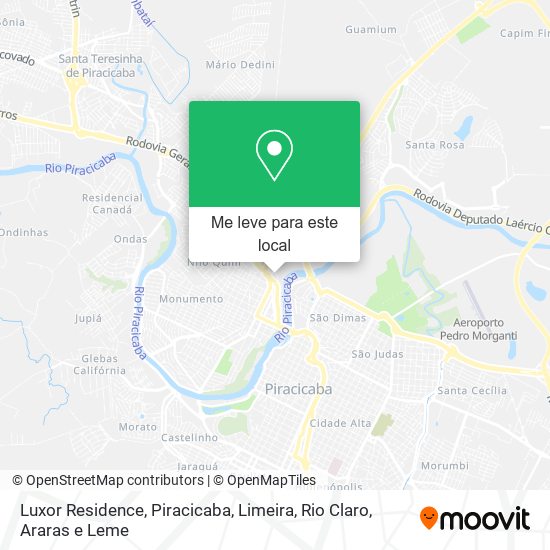Luxor Residence mapa