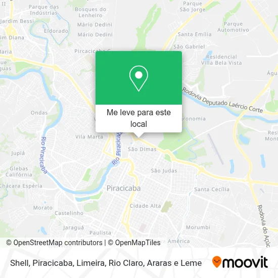 Shell mapa