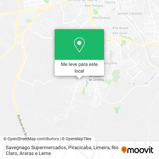 Savegnago Supermercados mapa