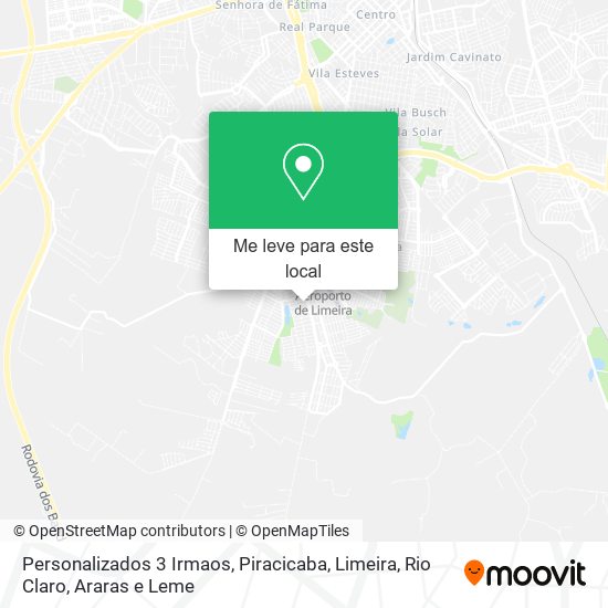 Personalizados 3 Irmaos mapa