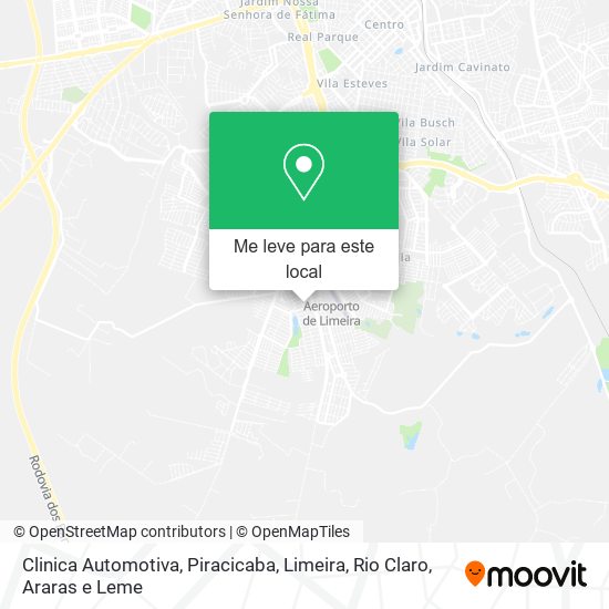 Clinica Automotiva mapa