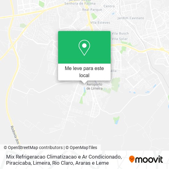 Mix Refrigeracao Climatizacao e Ar Condicionado mapa