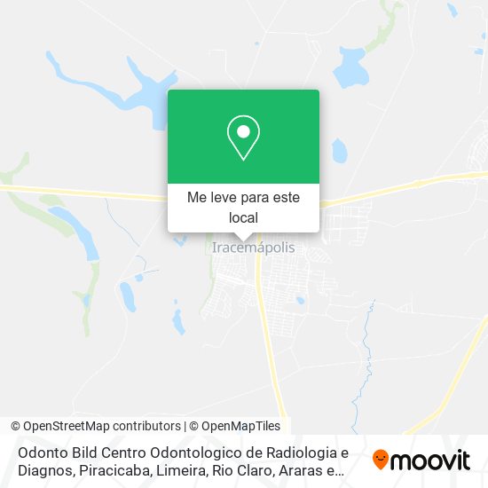 Odonto Bild Centro Odontologico de Radiologia e Diagnos mapa