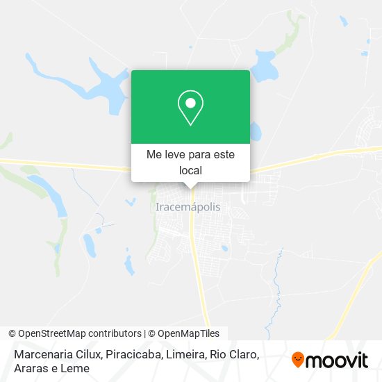 Marcenaria Cilux mapa