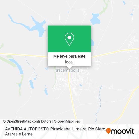 AVENIDA AUTOPOSTO mapa