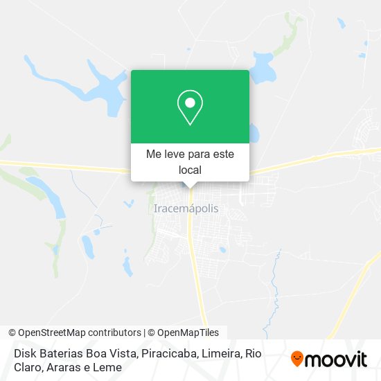 Disk Baterias Boa Vista mapa