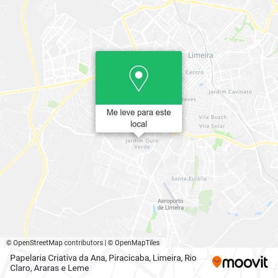 Papelaria Criativa da Ana mapa