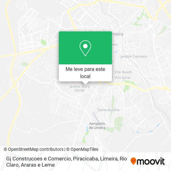 Gj Construcoes e Comercio mapa