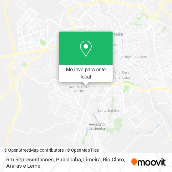 Rm Representacoes mapa