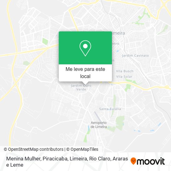 Menina Mulher mapa
