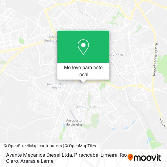 Avante Mecanica Diesel Ltda mapa