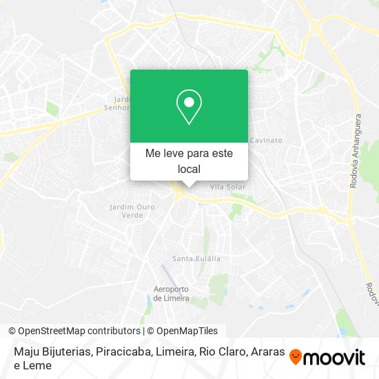 Maju Bijuterias mapa