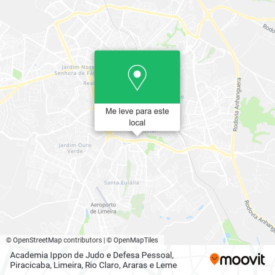 Academia Ippon de Judo e Defesa Pessoal mapa