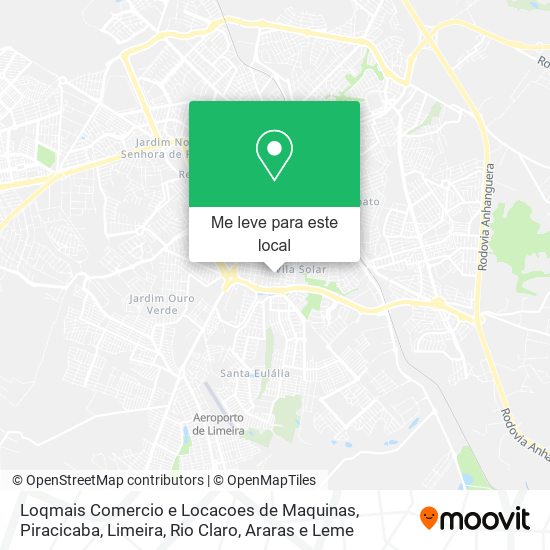 Loqmais Comercio e Locacoes de Maquinas mapa