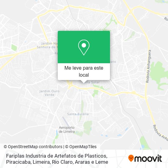 Fariplas Industria de Artefatos de Plasticos mapa