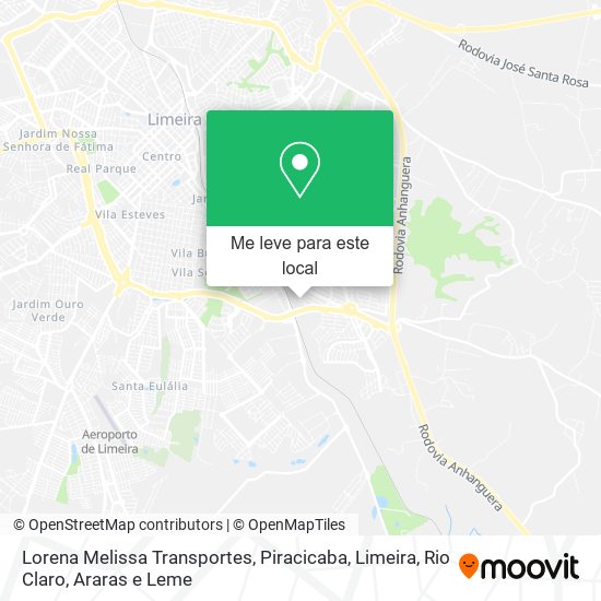 Lorena Melissa Transportes mapa