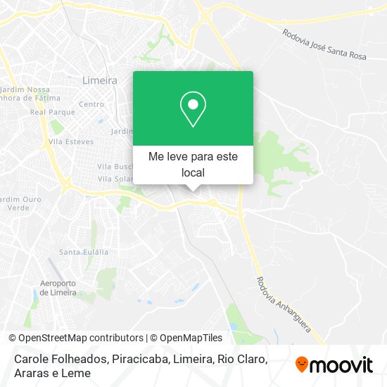 Carole Folheados mapa