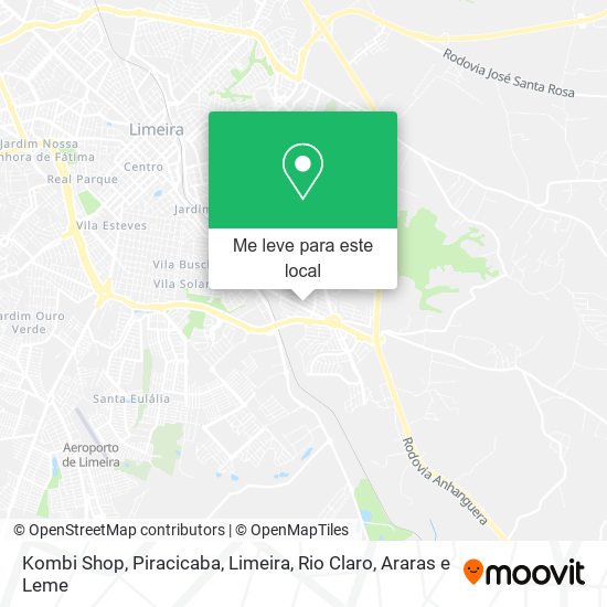 Kombi Shop mapa