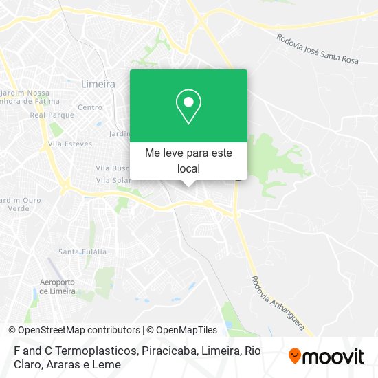 F and C Termoplasticos mapa