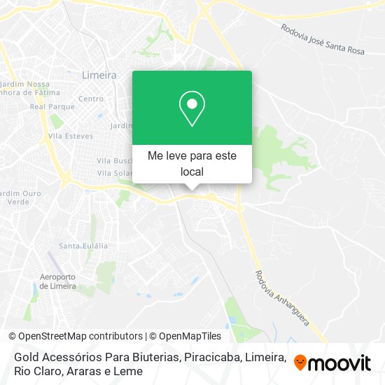 Gold Acessórios Para Biuterias mapa
