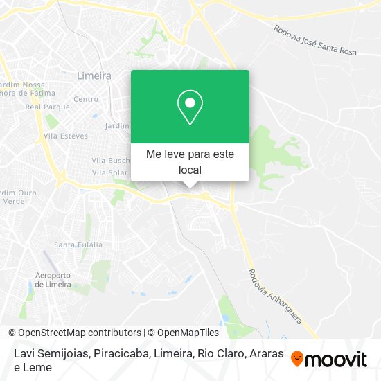 Lavi Semijoias mapa