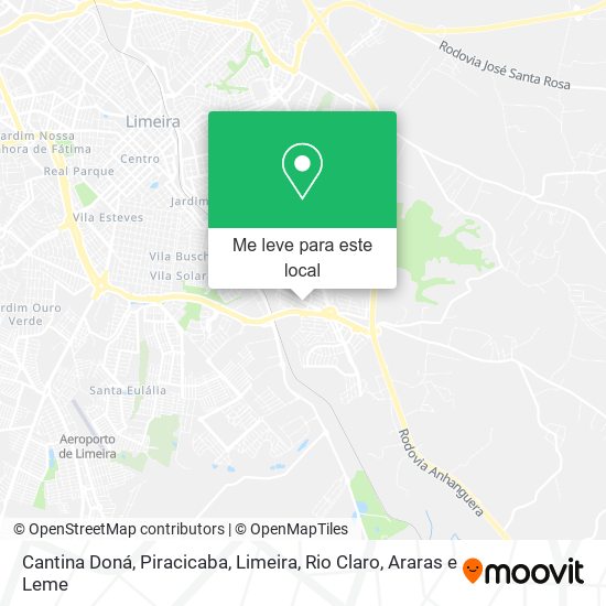 Cantina Doná mapa