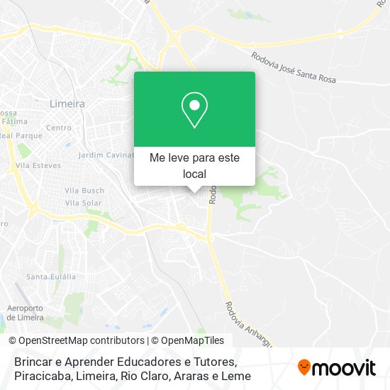 Brincar e Aprender Educadores e Tutores mapa