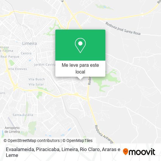 Evaalameida mapa
