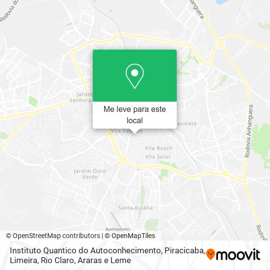 Instituto Quantico do Autoconhecimento mapa