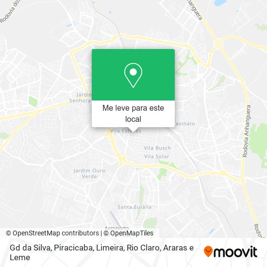 Gd da Silva mapa
