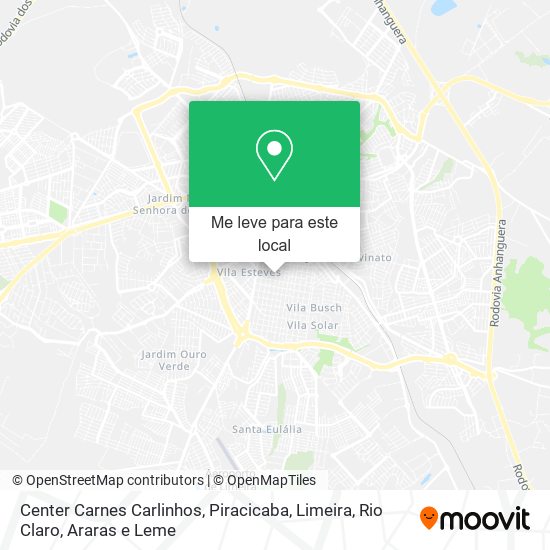 Center Carnes Carlinhos mapa